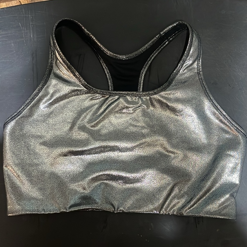 Metallic Nike Sports Bra